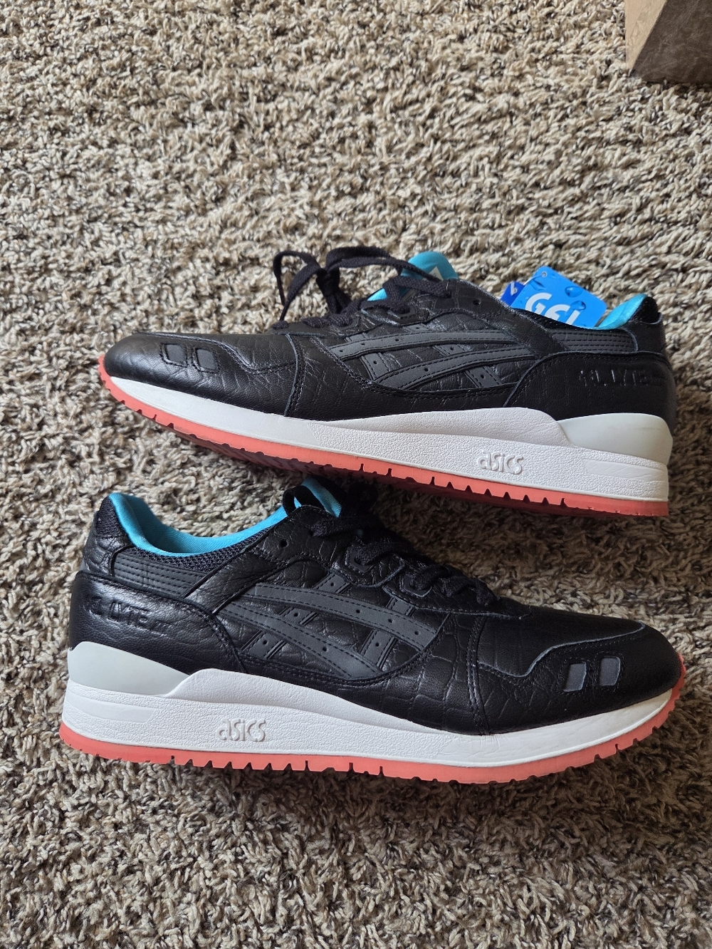 Asics Gel Lyte 3 Miami Vice Pack Black